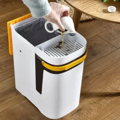 2-in-1-Mülleimer – Doppelte Aufbewahrungslösung für nassen und trockenen Abfall