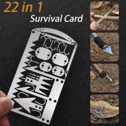 22-in-1-Multitool – Survival-Tool aus Edelstahl für den Outdoor-Einsatz