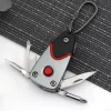 6-in-1-Multitool-Schlüsselanhänger aus Edelstahl – Adventure Essential