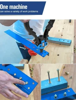 3-in-1-Nietmuttern-Werkzeugsatz – Handniet- und Mutternsetzer-Set