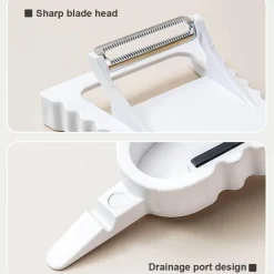 3-in-1-Obstschäler und Flaschenöffner – multifunktionales Küchenwerkzeug