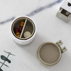 3-in-1-Pillenorganizer – Teiler für die tägliche Medikamentenverwaltung