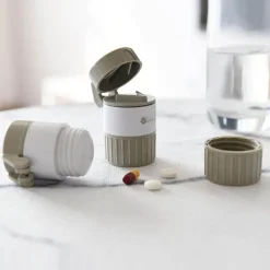 3-in-1-Pillenorganizer – Teiler für die tägliche Medikamentenverwaltung