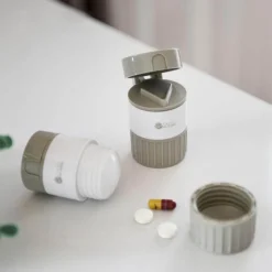 3-in-1-Pillenorganizer – Teiler für die tägliche Medikamentenverwaltung