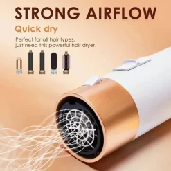 5-in-1-Profi-Air-Haarstyler zum Locken, Glätten und Trocknen