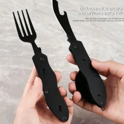 4-in-1-Reiseutensilienset – Tragbares Besteckwerkzeug