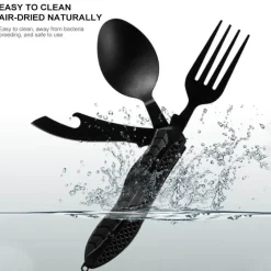 4-in-1-Reiseutensilienset – Tragbares Besteckwerkzeug