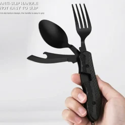 4-in-1-Reiseutensilienset – Tragbares Besteckwerkzeug