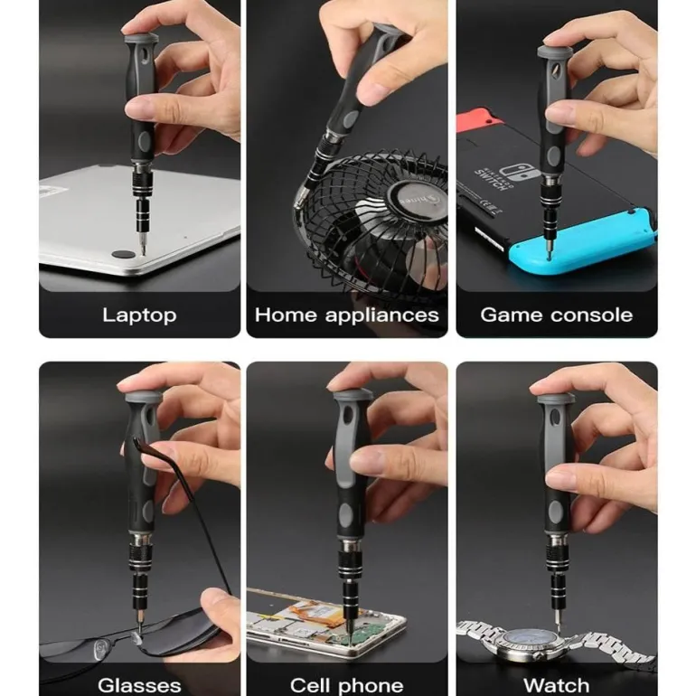 32-in-1-Schraubendreher-Set – Multifunktionales Werkzeugset für Reparaturen