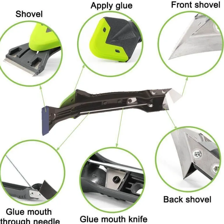 5-in-1-Silikonschaber – Unverzichtbares Reparatur-Entferner-Gadget