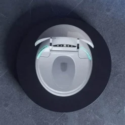 Intelligent Sphere Mini Toilet - Futuristic Smart Bathroom Design