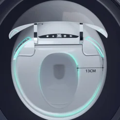 Intelligent Sphere Mini Toilet - Futuristic Smart Bathroom Design