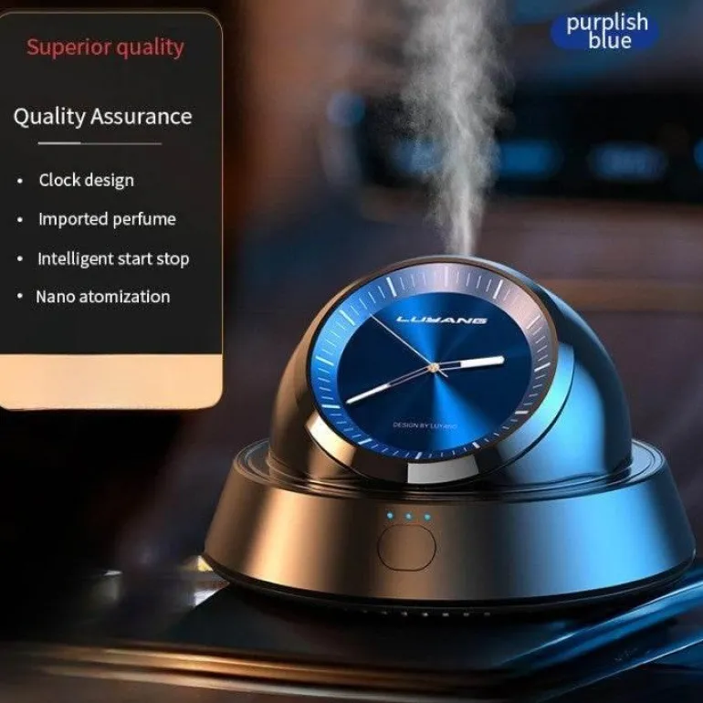 Intelligente Auto-Lufterfrischeruhr - Auto-Aromagerät