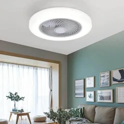 Intelligente Deckenleuchte – Leiser Luftventilator mit unsichtbaren Flügeln