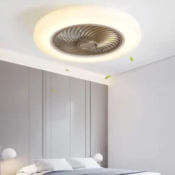 Intelligente Deckenleuchte – Leiser Luftventilator mit unsichtbaren Flügeln