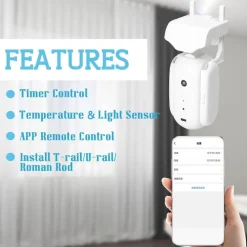 Intelligenter elektrischer Vorhangöffner – Automatisches Jalousiesystem