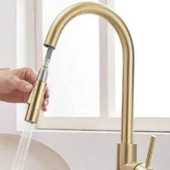 Intelligenter Küchenwasserhahn – Unterstützender Wasserhahn mit Touch-Steuerung