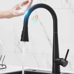 Intelligenter Küchenwasserhahn – Unterstützender Wasserhahn mit Touch-Steuerung