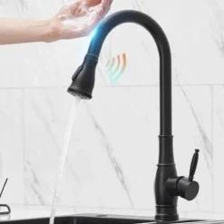 Intelligenter Küchenwasserhahn – Unterstützender Wasserhahn mit Touch-Steuerung