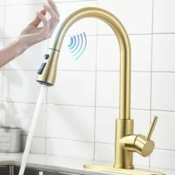 Intelligenter Küchenwasserhahn – Unterstützender Wasserhahn mit Touch-Steuerung