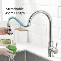 Intelligenter Küchenwasserhahn – Unterstützender Wasserhahn mit Touch-Steuerung