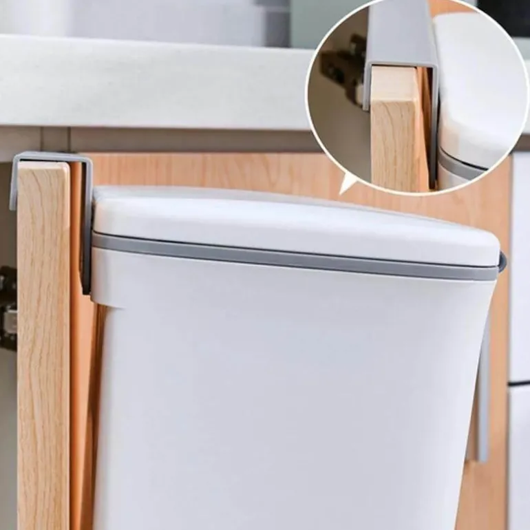 Intelligenter Mülleimer zur Wandmontage – kompaktes Design für platzsparende Aufbewahrung