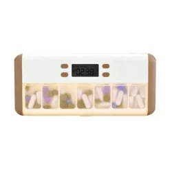 Intelligenter Pillen-Organizer mit Alarm – Automatische Erinnerungsbox