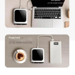 Intelligenter USB-Tassenwärmer-Untersetzer – Elegantes Kaffee-Wärme-Schreibtisch-Accessoire