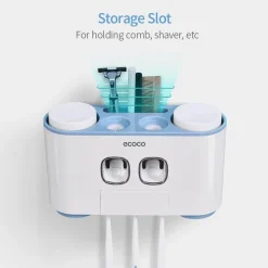 Intelligenter Zahnpastaspender – Badezimmer-Organizer zur Wandmontage