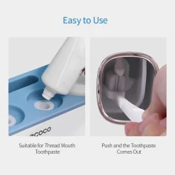 Intelligenter Zahnpastaspender – Badezimmer-Organizer zur Wandmontage