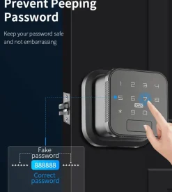 Intelligentes WiFi-Fingerabdruck-Türschloss – Schlüsselloses Sicherheitssystem