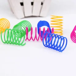 Interaktive Katzenspielzeugbälle – 12-teiliges buntes Federset für spannende Spielstunden