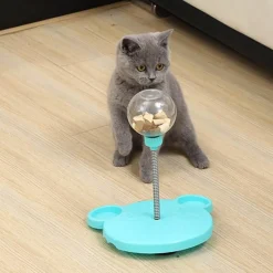 Interaktiver Futterball für Haustiere – Spielzeug zur langsamen Fütterung für aktive Hunde