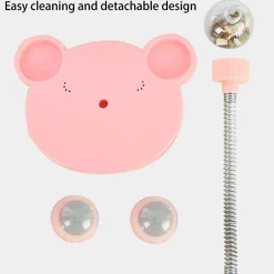 Interaktiver Futterball für Haustiere – Spielzeug zur langsamen Fütterung für aktive Hunde