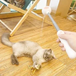Interaktiver Katzen-Teaser-Stick – Spannendes Spaßspielzeug für Katzen