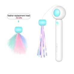 Interaktiver Katzen-Teaser-Stick – Spannendes Spaßspielzeug für Katzen