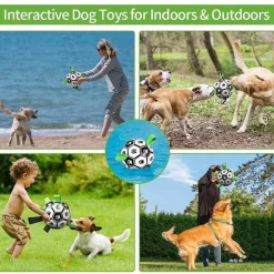 Interaktiver Trainingsball für Haustiere – Intelligentes Hundespielzeug für Katzen und Hunde