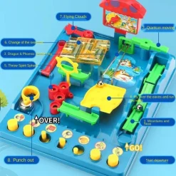 Interaktives Abenteuer-Labyrinth-Puzzlespielzeug für Kinder
