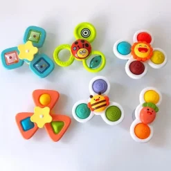 Interaktives Baby-Spin-Spielzeug – pädagogisches Lernspielzeug