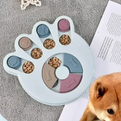 Interaktives Futterspielzeug für Hunde – Slow Feed Puzzle Bowl