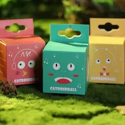 Interaktives 3-in-1-Katzenspielzeug – Anregender Katzenrufball für Spaß und Spielzeit