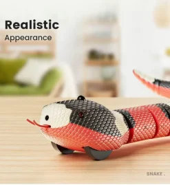 Interaktives intelligentes Katzenspielzeug – Schlangenspaß mit Sensorik