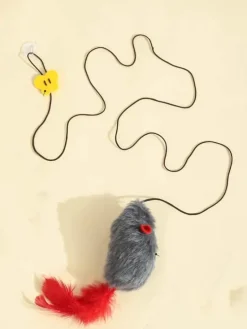 Interaktives Katzenspielzeug für spannendes Spielen. Stimulieren Sie die Neugier Ihrer Katze.