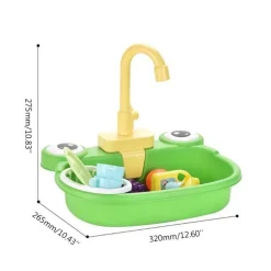 Interaktives Küchenspülenspielzeug für Kinder – lustiges Spielset für kreatives Lernen