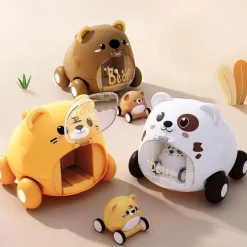 Interaktives Spielzeugauto – Lustiges Cartoon-Fahrzeug für Kinder