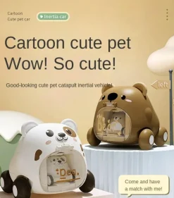 Interaktives Spielzeugauto – Lustiges Cartoon-Fahrzeug für Kinder