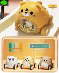 Interaktives Spielzeugauto – Lustiges Cartoon-Fahrzeug für Kinder