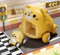 Interaktives Spielzeugauto – Lustiges Cartoon-Fahrzeug für Kinder