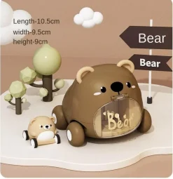 Interaktives Spielzeugauto – Lustiges Cartoon-Fahrzeug für Kinder