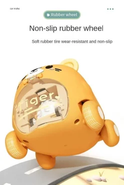 Interaktives Spielzeugauto – Lustiges Cartoon-Fahrzeug für Kinder